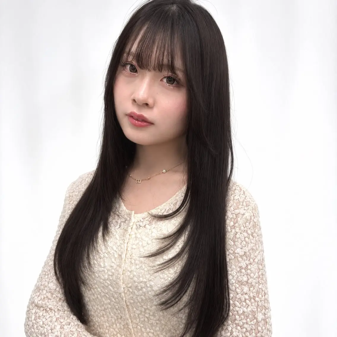 ロング 横浜｜韓国レイヤー｜ 暖色カラー｜まなとのヘアスタイル