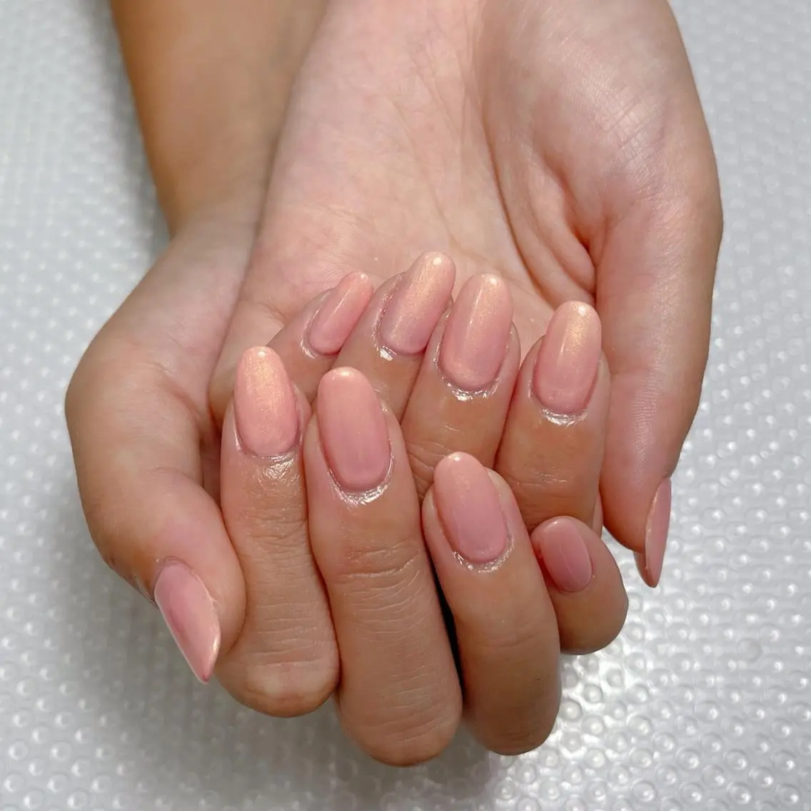 ワンカラー、ラメグラ💅🏻オフなしの写真
