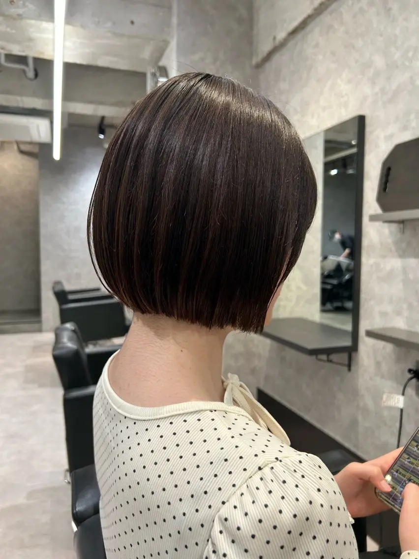 カット + トリートメントの写真