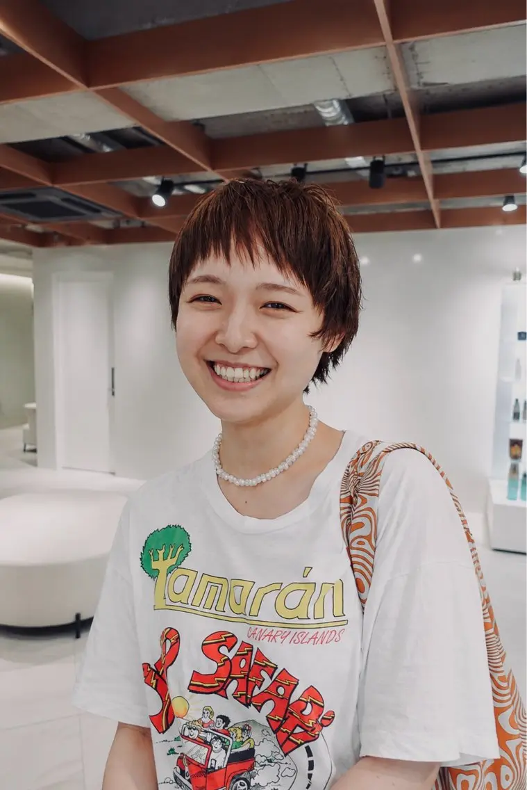 ショート カラー カット ヘアカラー トリートメント kakeru/ ベリーショート・ボブのヘアスタイル