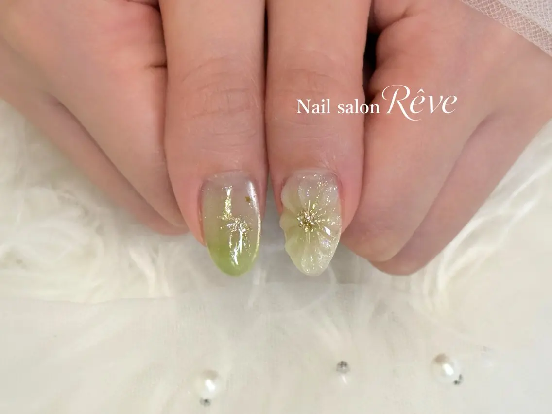 ネイル ハンドネイル Nail salon Rêveのネイルデザイン