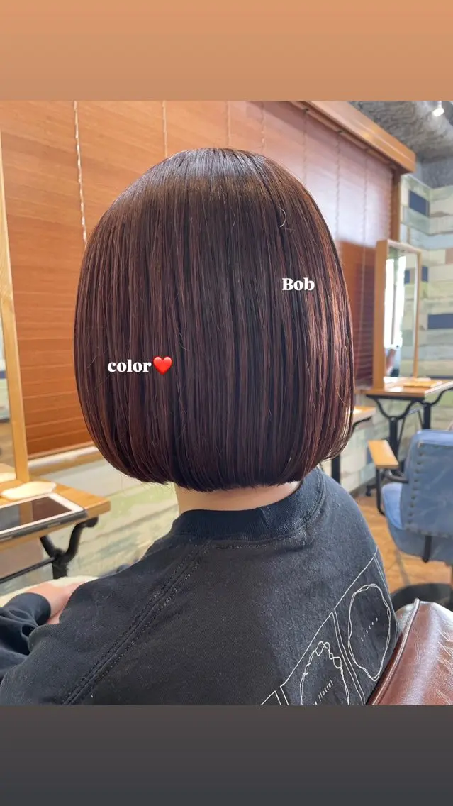カラー ヘアカラー 縮毛矯正✨カラー 🤍佐々木彩衣のヘアスタイル