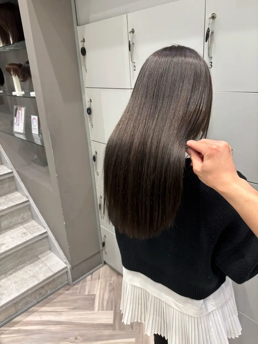 ロング 『ハイトーン特化』✨ 音喜多優也のヘアスタイル