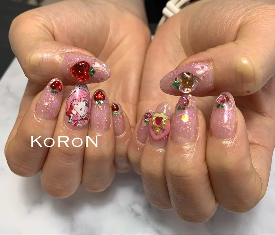 ネイル ハンドネイル 自宅サロン鎌倉 KORONのネイルデザイン