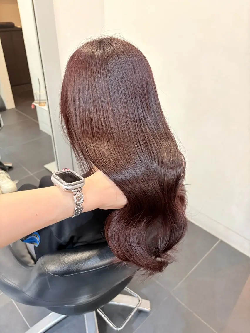 ロング 透明感color あやののヘアスタイル