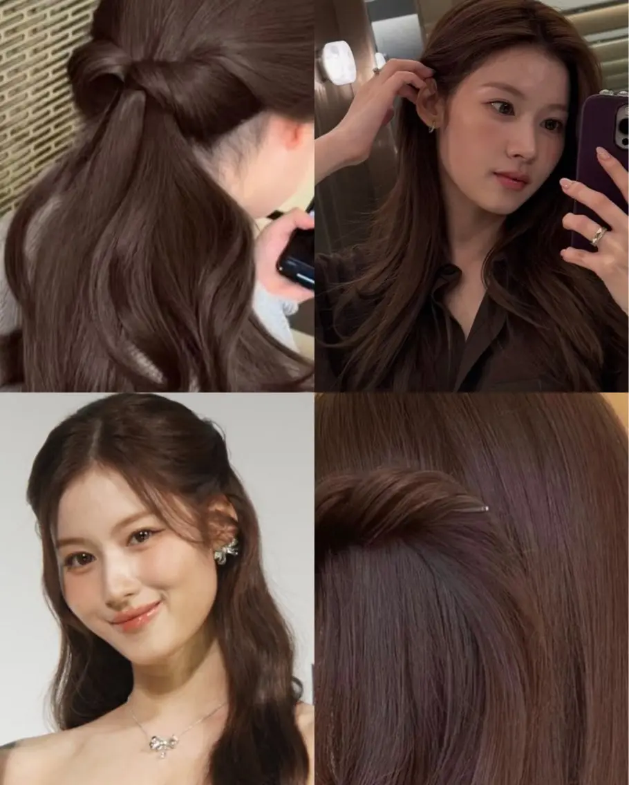 ミディアム カラー カット ヘアカラー トリートメント SALOWIN名古屋 本山 / NAOのヘアスタイル