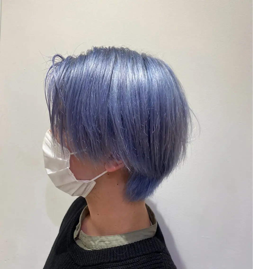 カラー 【メンズパーマ✨️ 髪質改善矯正】岩城のヘアスタイル
