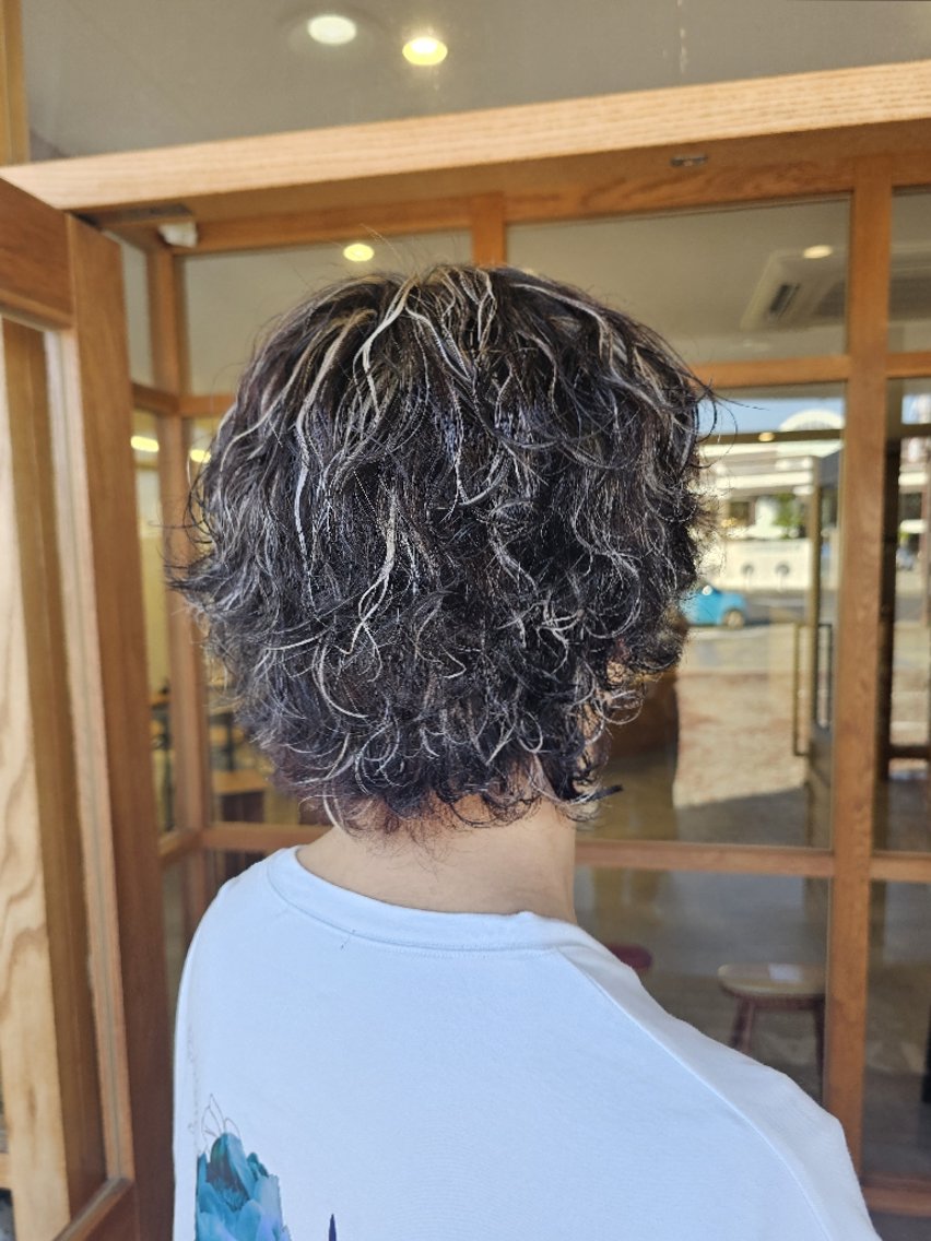 ショート カラー メンズ きただ あみのヘアスタイル