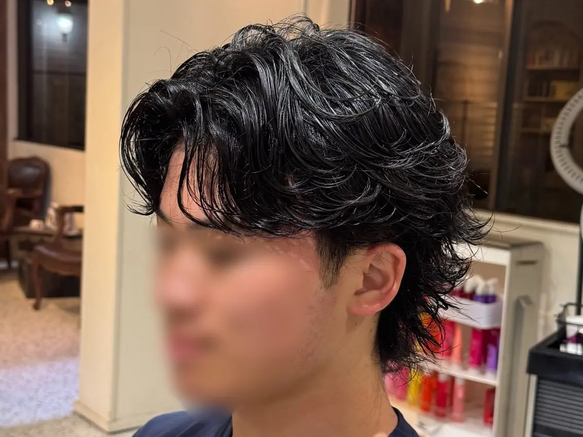 パーマ メンズ 佐藤 七星のヘアスタイル