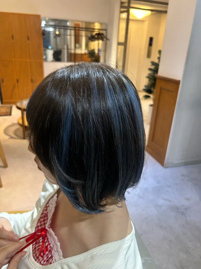 ミディアム カラー 栄/Maison /yugaのヘアスタイル