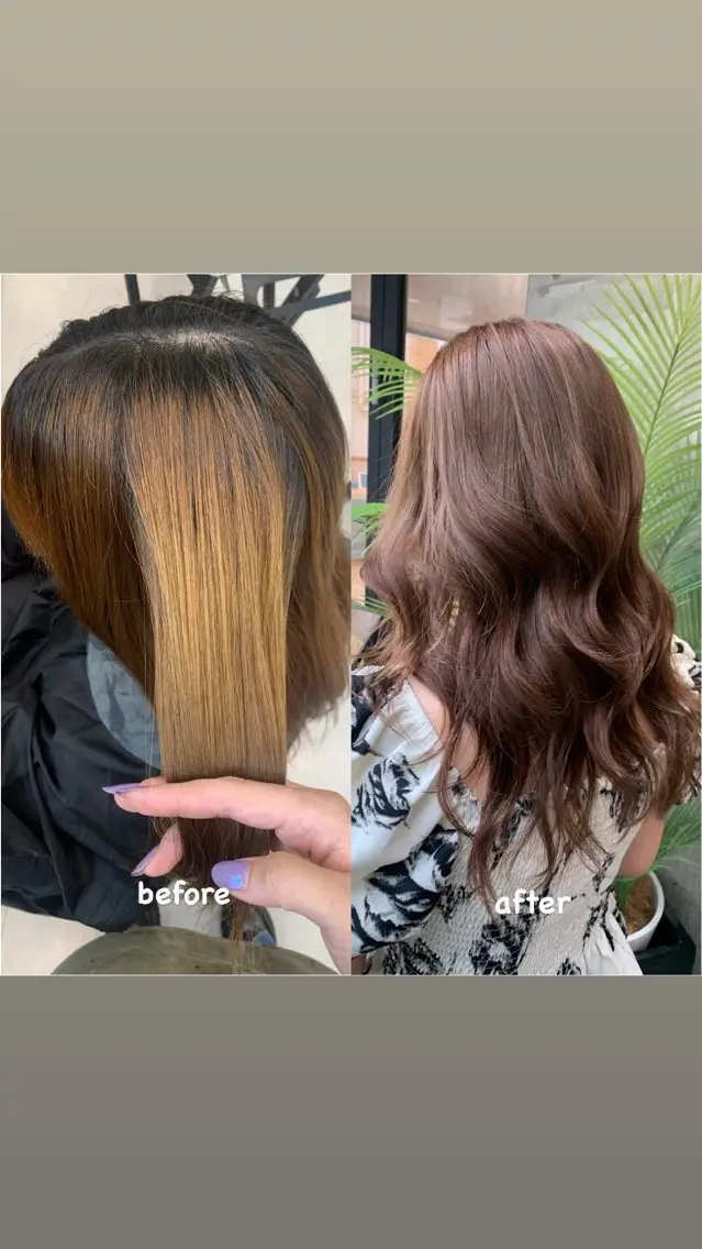 ロング カラー ブリーチ ブリーチなしカラー ヘアカラー トリートメント ♡ハイライトカラー shinri♡のヘアスタイル