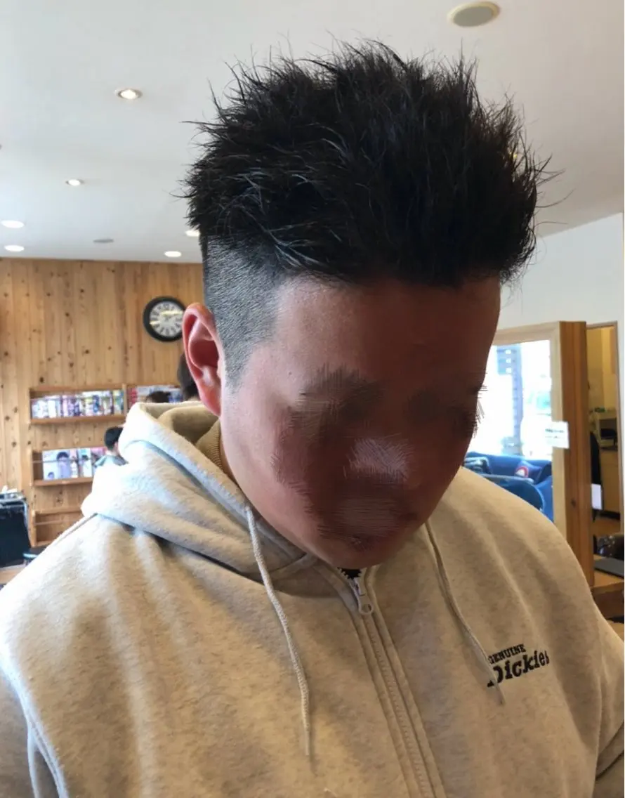 パーマ メンズ メンズパーマ カット パーマ トリートメント 森川 美保のヘアスタイル