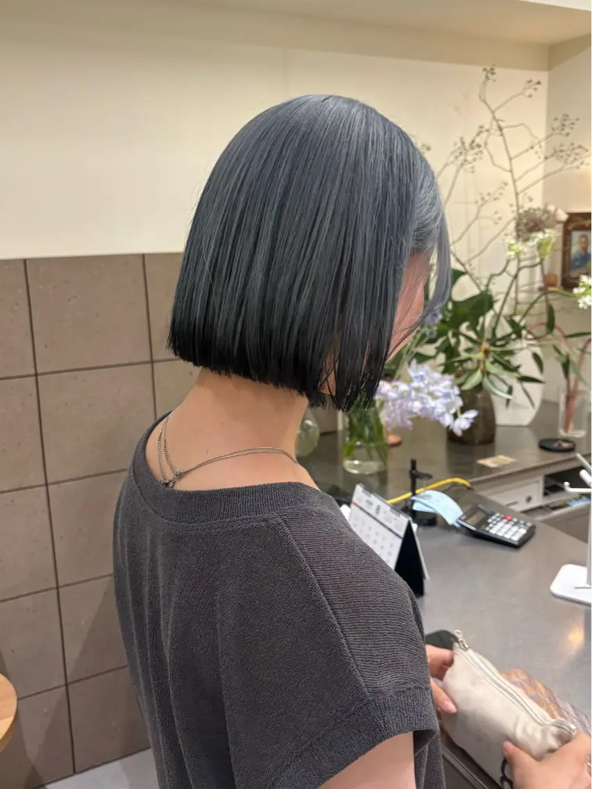 ショート カラー カット ヘアカラー トリートメント natsuki /HUIのヘアスタイル