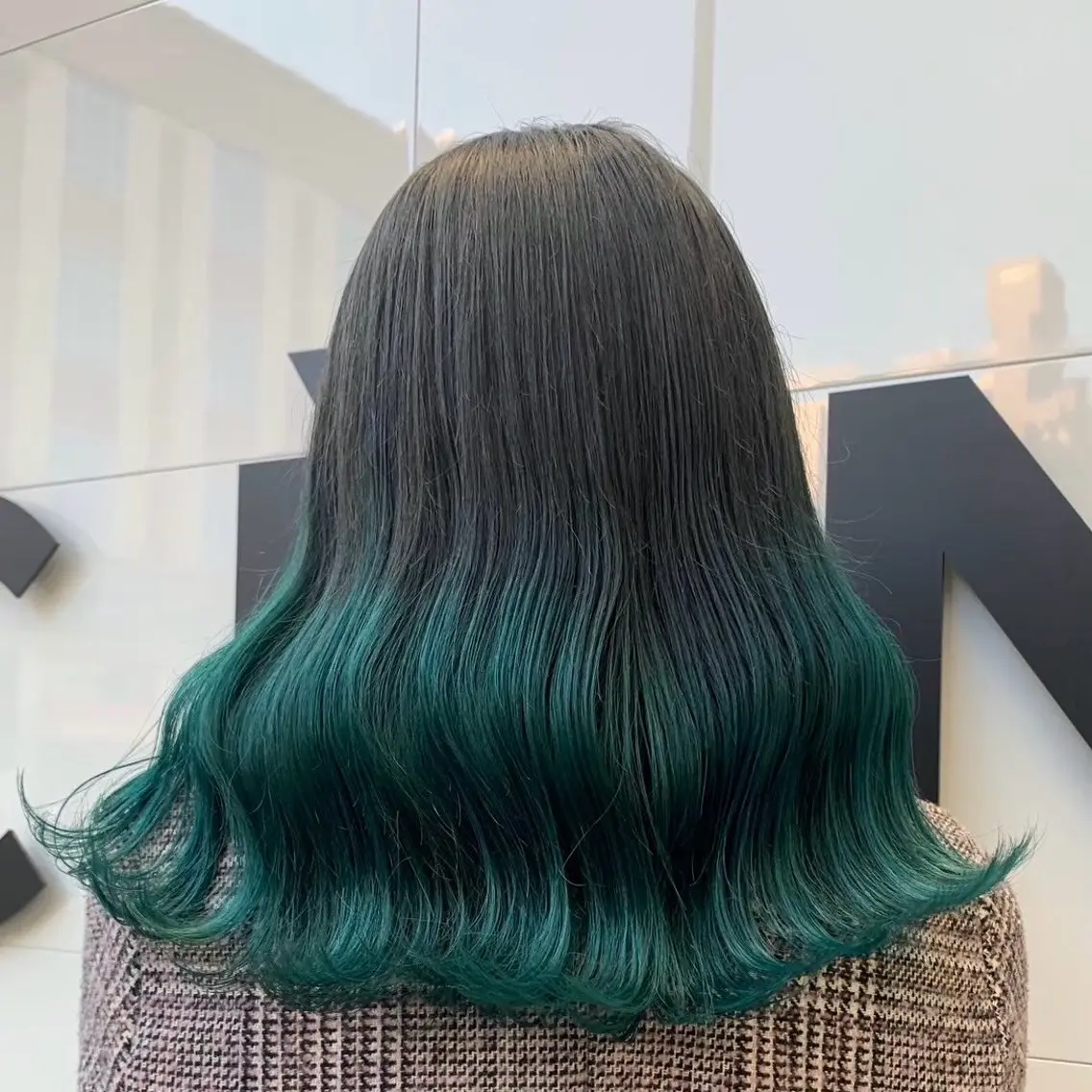 セミロング カラー ブリーチ ハイトーンカラー 韓国風ヘア レイヤーカット 【メンズ特化🖤】 みゅうかのヘアスタイル