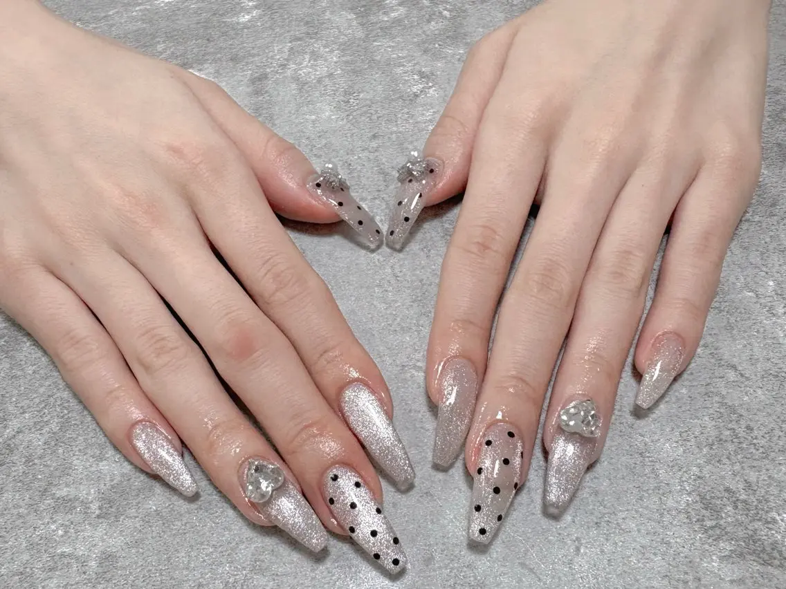 ハンド💅💗90分持ち込みアートコース🎨( ¨̮ )💕オフあり👼🏻‎🪽‎の写真