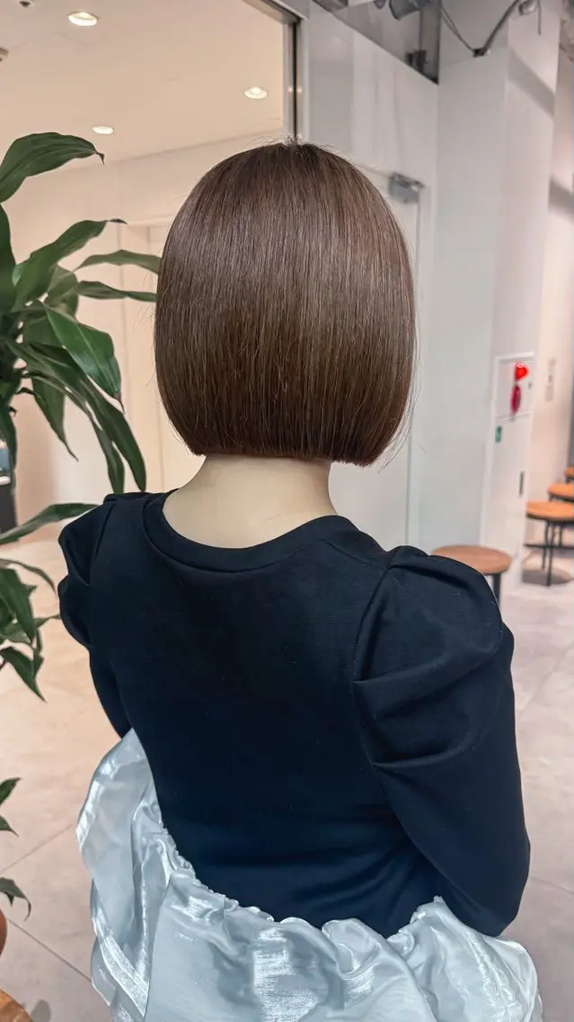 ショート ボブ トリートメント 小田 晃瑛のヘアスタイル