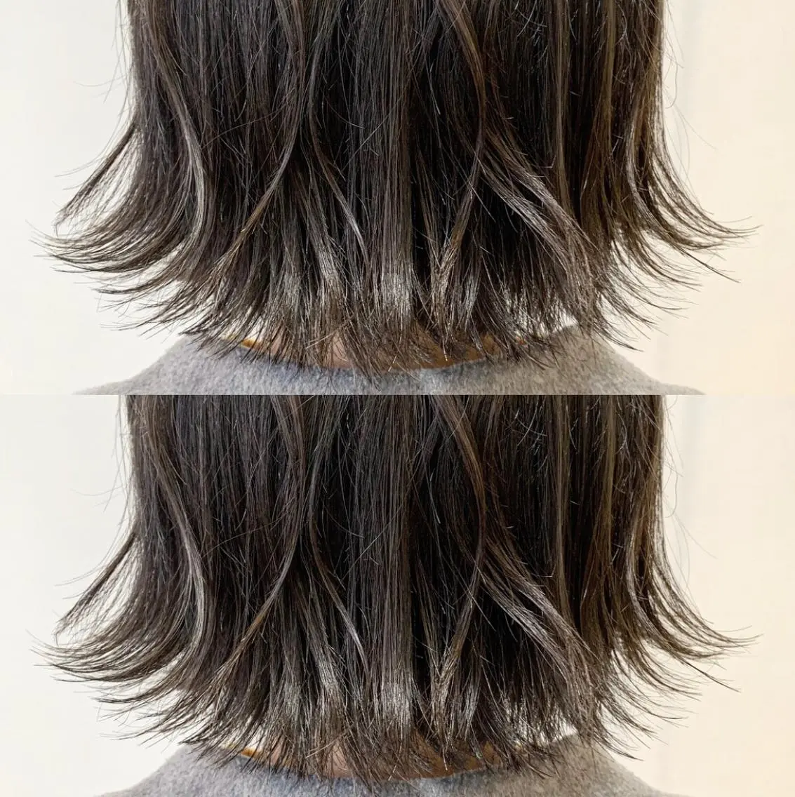 ミディアム カラー box mico. mutsumiのヘアスタイル