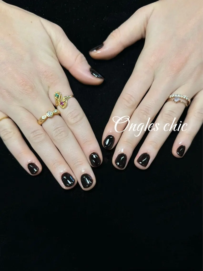 ネイル ハンドネイル ongles chicのネイルデザイン
