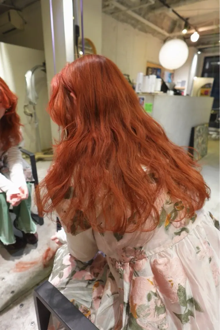 ブリーチなしダブルカラー+トリートメントの写真
