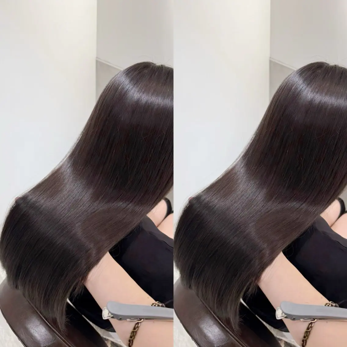 ロング ラベンダーベージュ 髪質改善 カット ヘアカラー トリートメント 艶髪カラー🫧 髪質改善🪽萩原のヘアスタイル