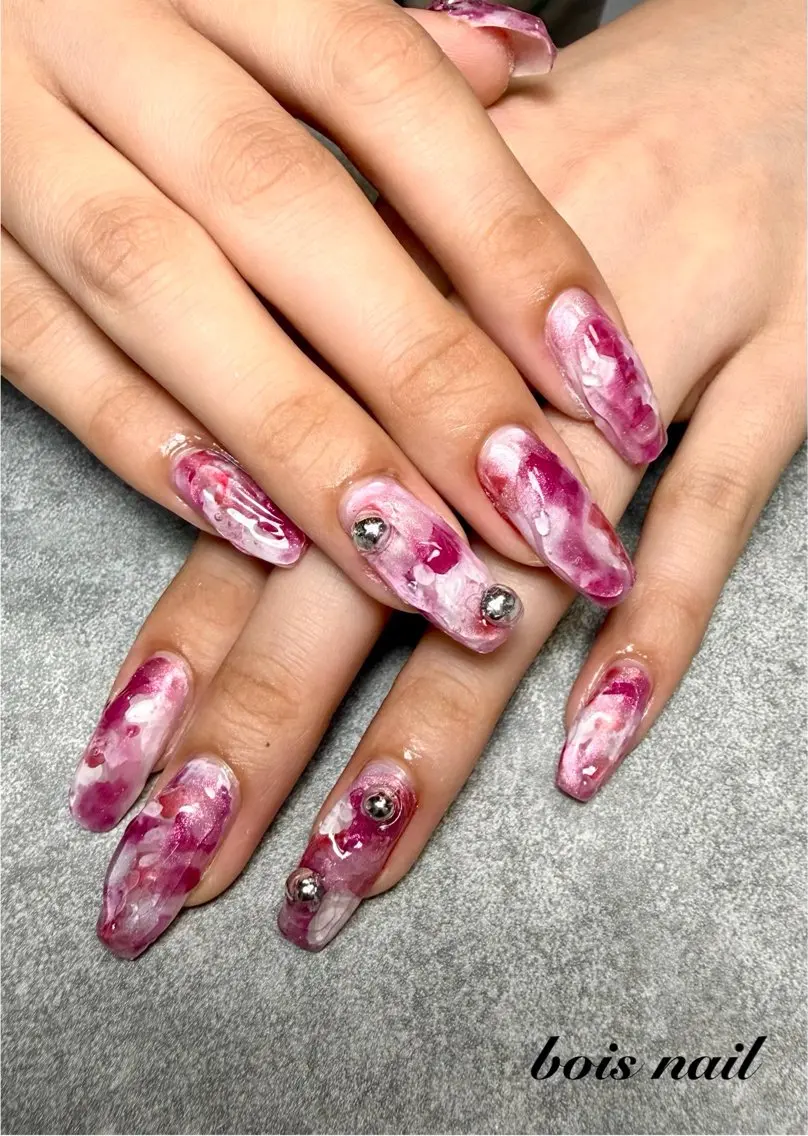 ネイル ハンドネイル bois nail ボワネイル北巽のネイルデザイン