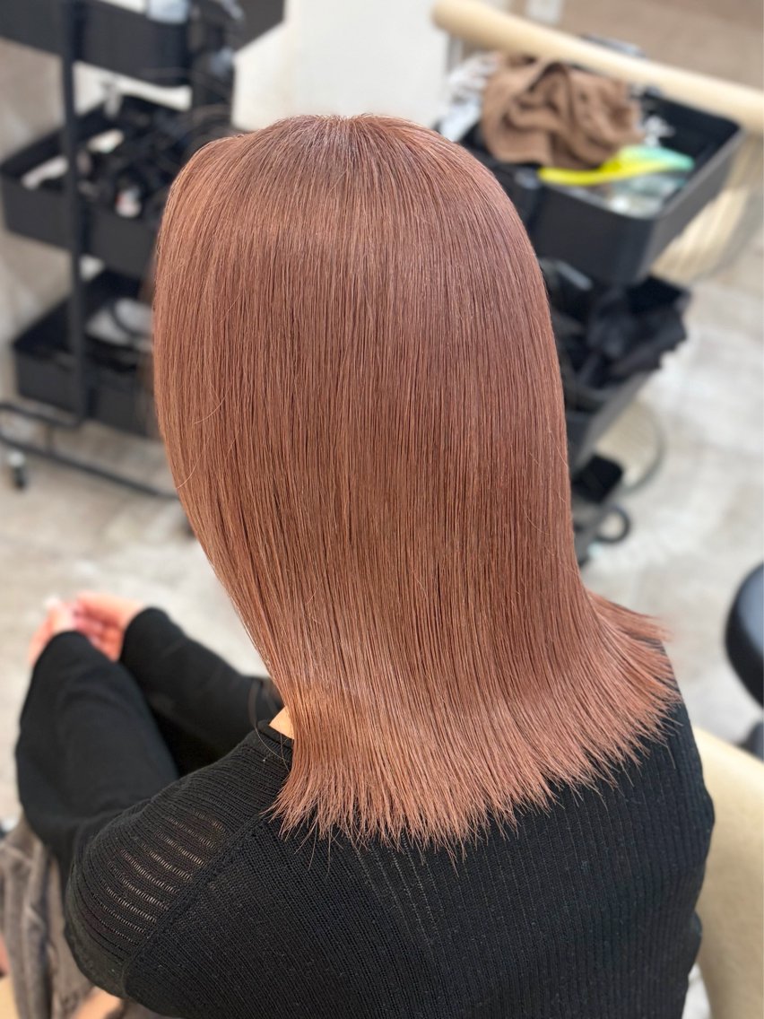 ミディアム カット ヘアカラー トリートメント 廣庭 勇人のヘアスタイル