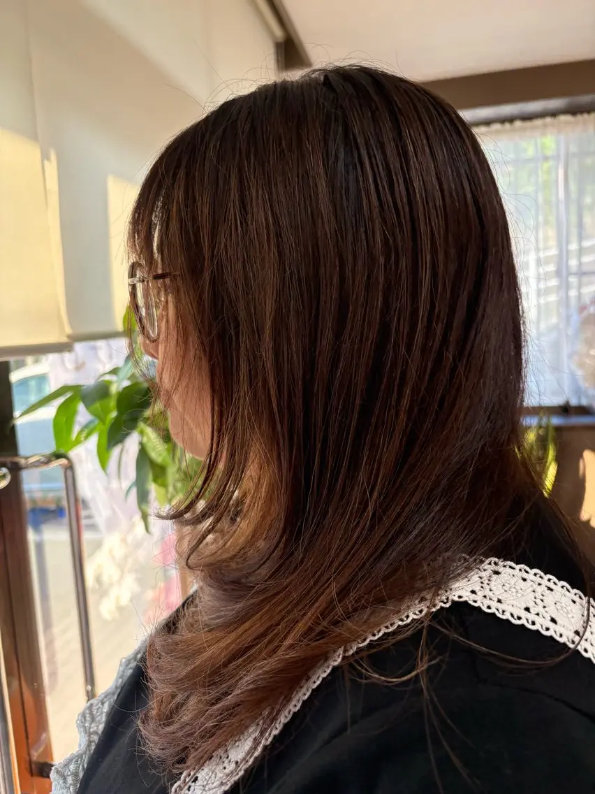 ロング カラー HAIR SALON Re:stのヘアスタイル