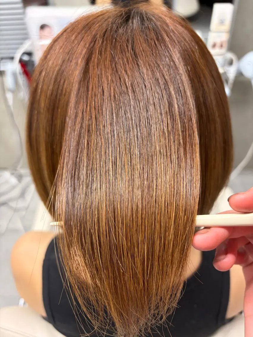 ロング トリートメント 松山 琳音菜のヘアスタイル