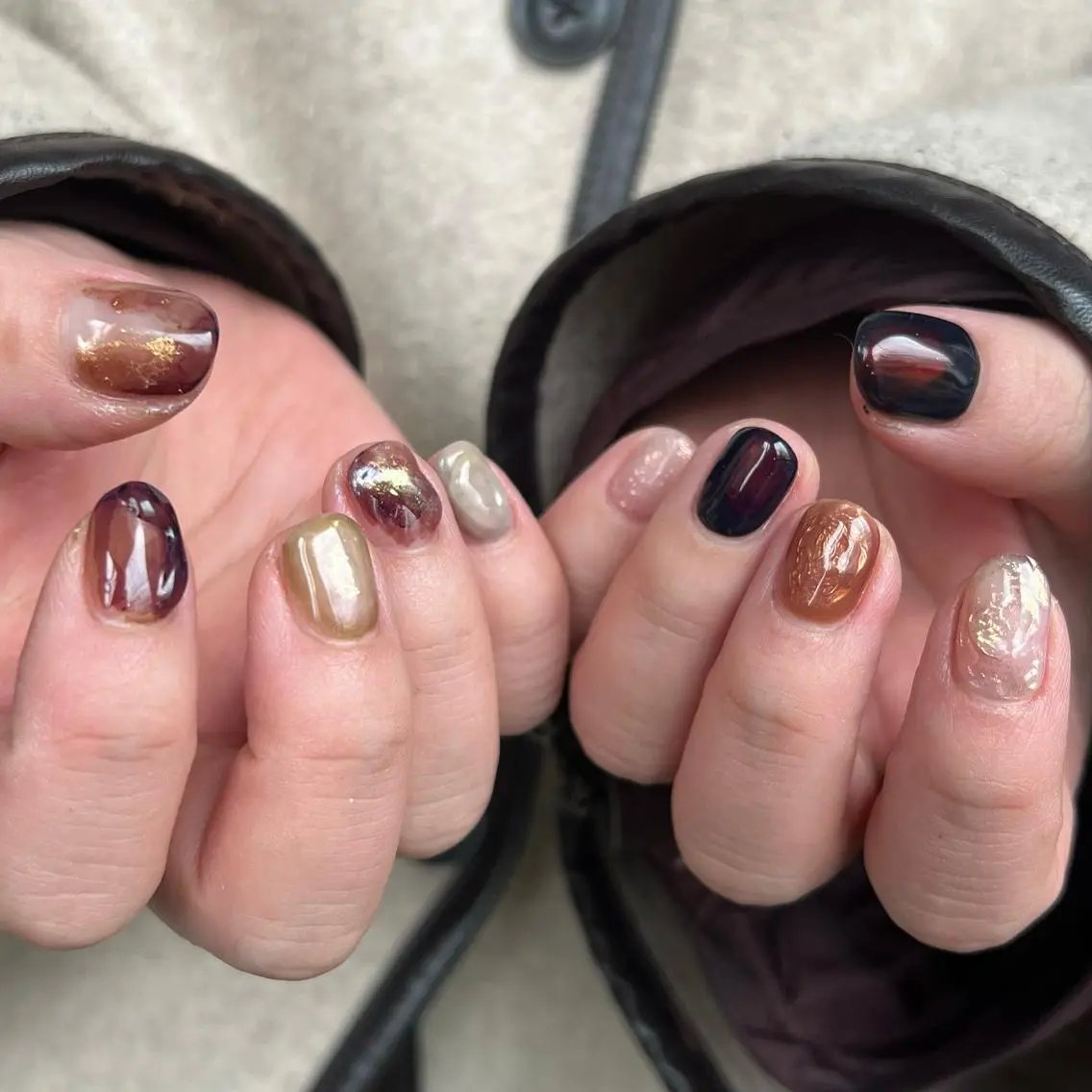 ネイル ハンドネイル nuás nailのネイルデザイン