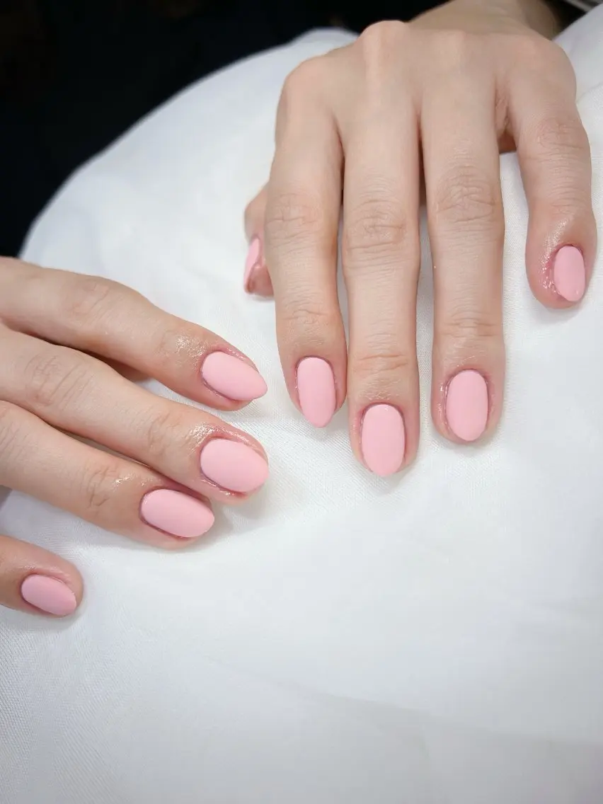 ネイル ワンカラーネイル ハンドネイル Tina Nailstudioのネイルデザイン