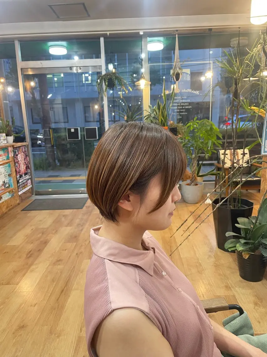 ショート カット Nana 🫧のヘアスタイル