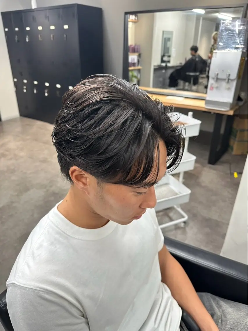パーマ メンズ 立川【縮毛矯正】 璃音のヘアスタイル