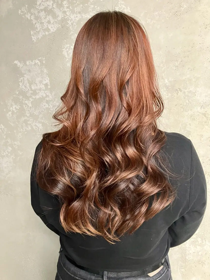 ミディアム カラー パーマ ヘアアレンジ メンズ キッズ ハーフアップ 子どものヘアアレンジ ミディアムパーマ メンズバレイヤージュ メンズブリーチ カット パーマ トリートメント ヘッドスパ kotona 🤍miuraのヘアスタイル