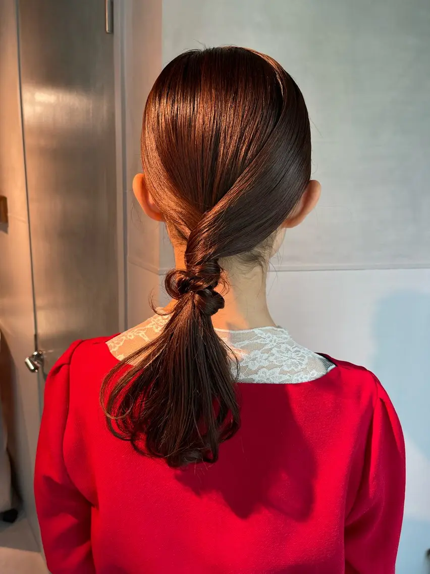 ヘアアレンジ ヘアセット 透明感カラー💎 アレンジ🩰Rimiのヘアスタイル