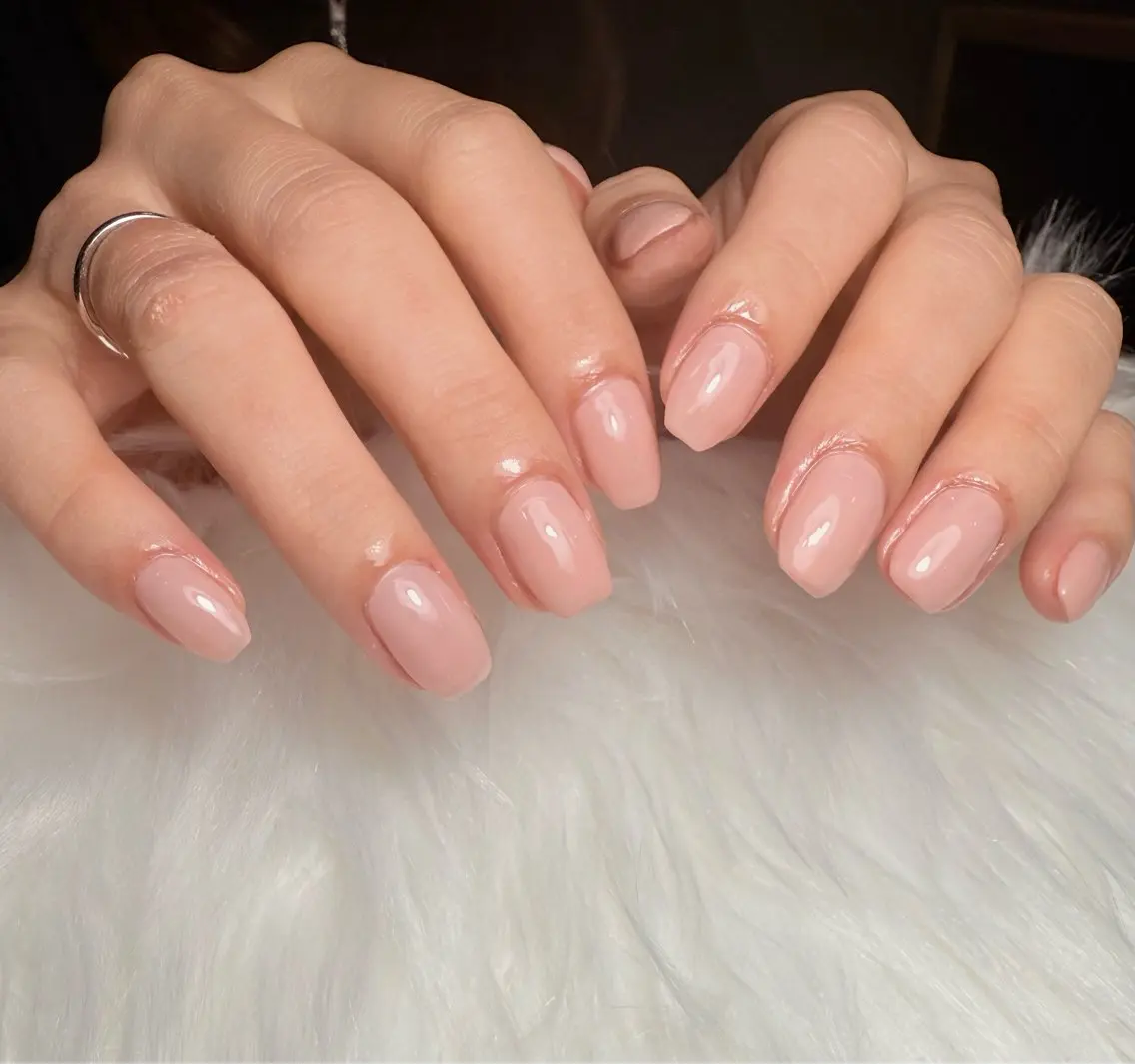 ネイル ワンカラーネイル ショートネイル シンプルネイル ハンドネイル 🌹Belle Nail🌹のネイルデザイン