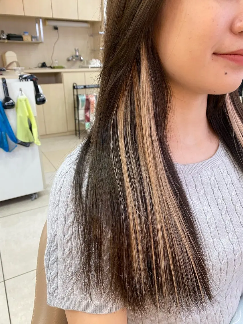 エクステ ゆるふわパーマ🌼 アレンジ🌼リョウカのヘアスタイル