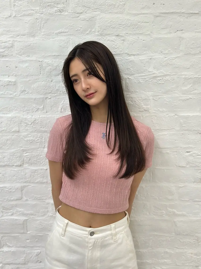 セミロング カット ヘアカラー トリートメント ヘッドスパ ヘアセット 前髪顔まわりカット 🌈中村海聖のヘアスタイル