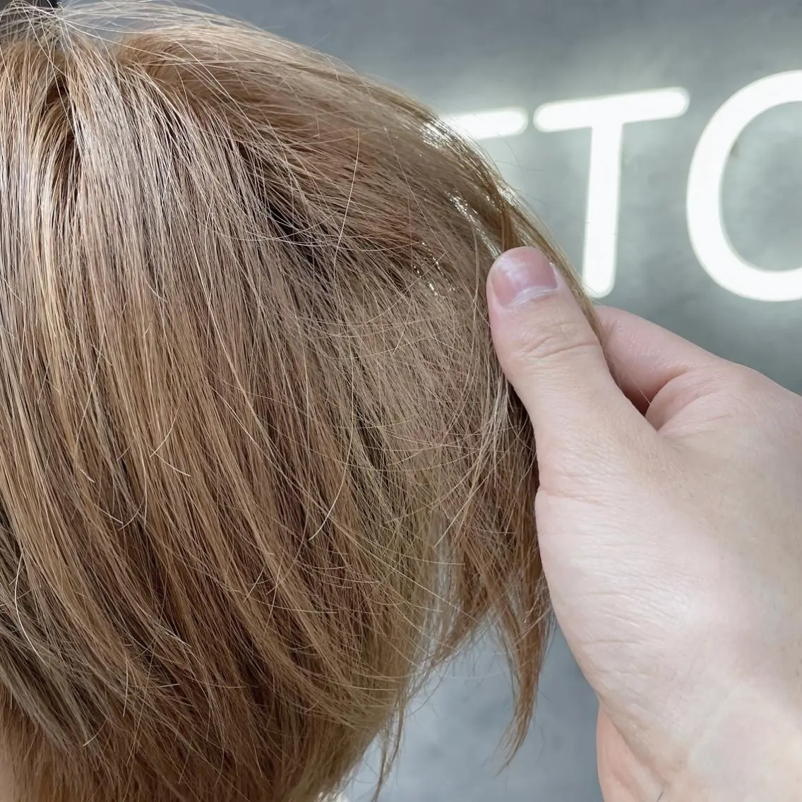 ショート カラー カット ヘアカラー トリートメント いなみね はるきのヘアスタイル