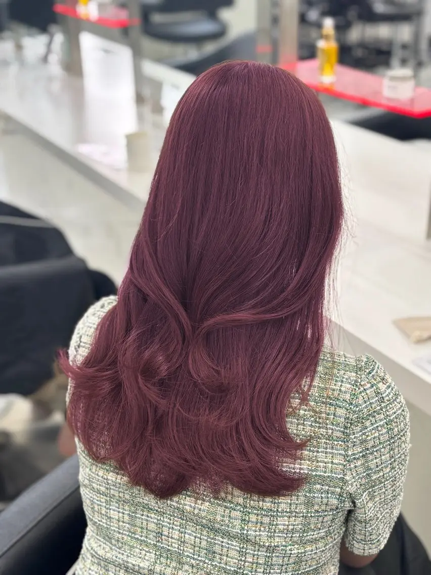 カラー ヘアカラー 🎀ツヤ髪✖︎ 暖色🎀RYUKAのヘアスタイル