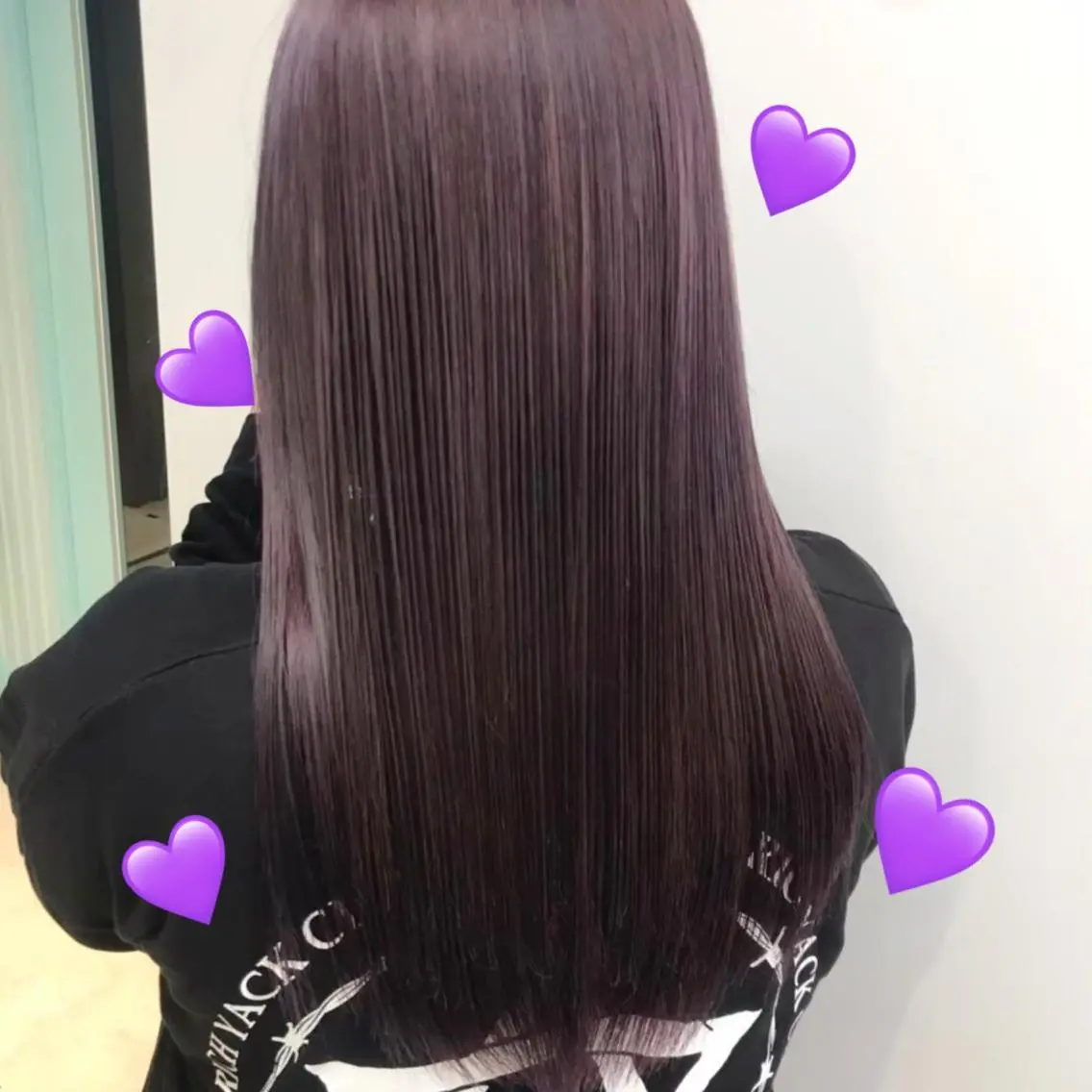ロング カラー パーマ ♡透け感カラー 大賀哲平♡のヘアスタイル