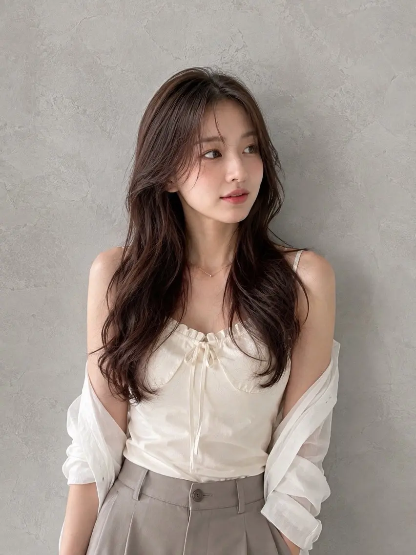 ロング カラー 透明感カラー✨ 横尾ハルト🔹のヘアスタイル