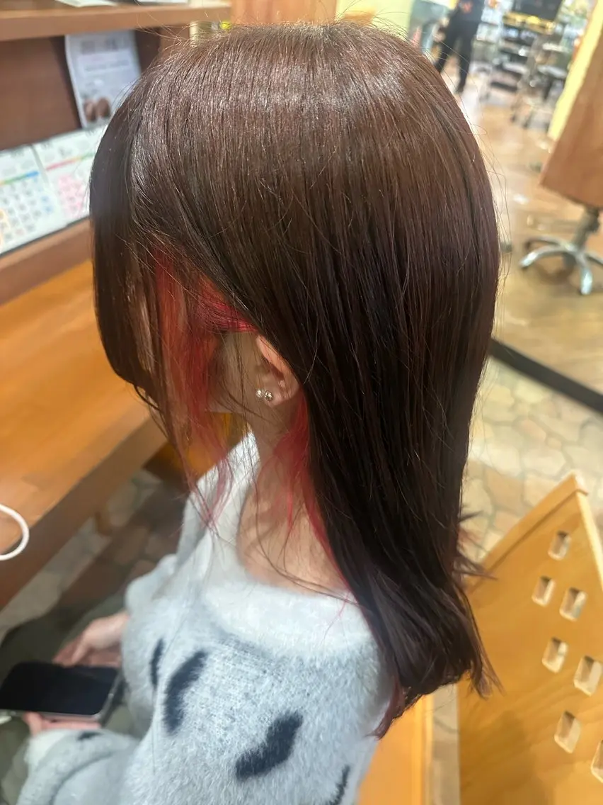 U24割💓女性限定カットカラートリートメント(髪質改善)の写真