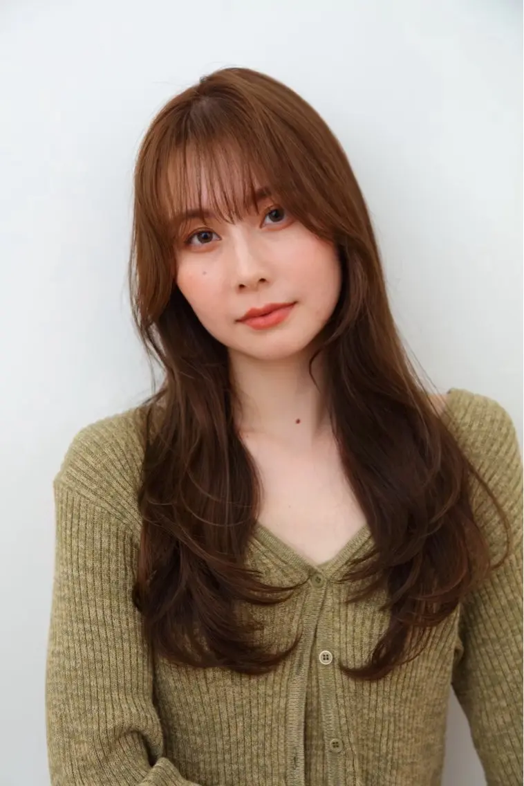 ロング 🔆韓国 norika🔆のヘアスタイル
