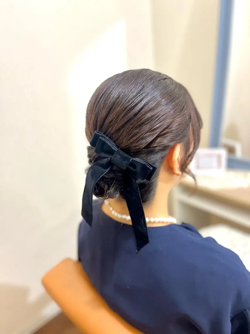 ヘアアレンジ 似合わせヘアメイク 💐オダギリチアキのヘアスタイル