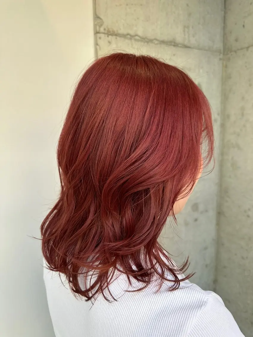 ミディアム ヘアカラー トリートメント 💜透明感カラー🌈 /森絵美莉⛄️❄️のヘアスタイル