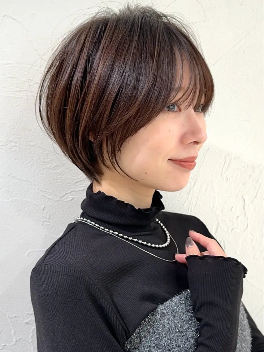 ショート カット 似合わせショート/ 山見陽のヘアスタイル