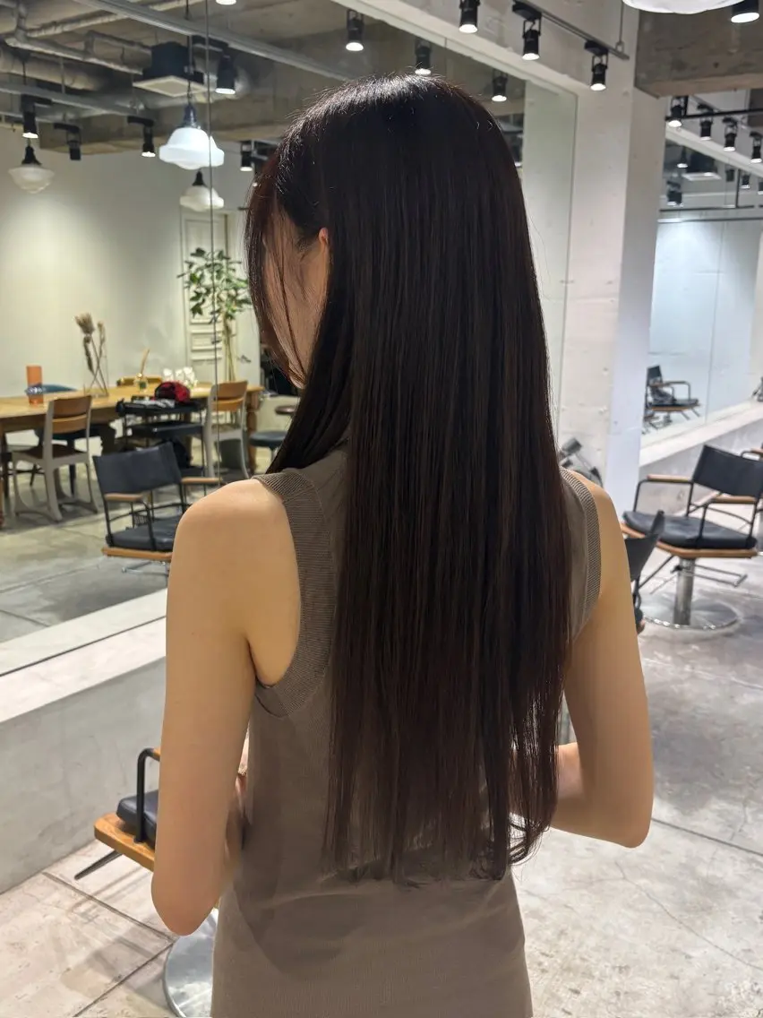 ロング カラー ヘアカラー 透明感カラー/ヘア アレンジ/あみ🎶のヘアスタイル