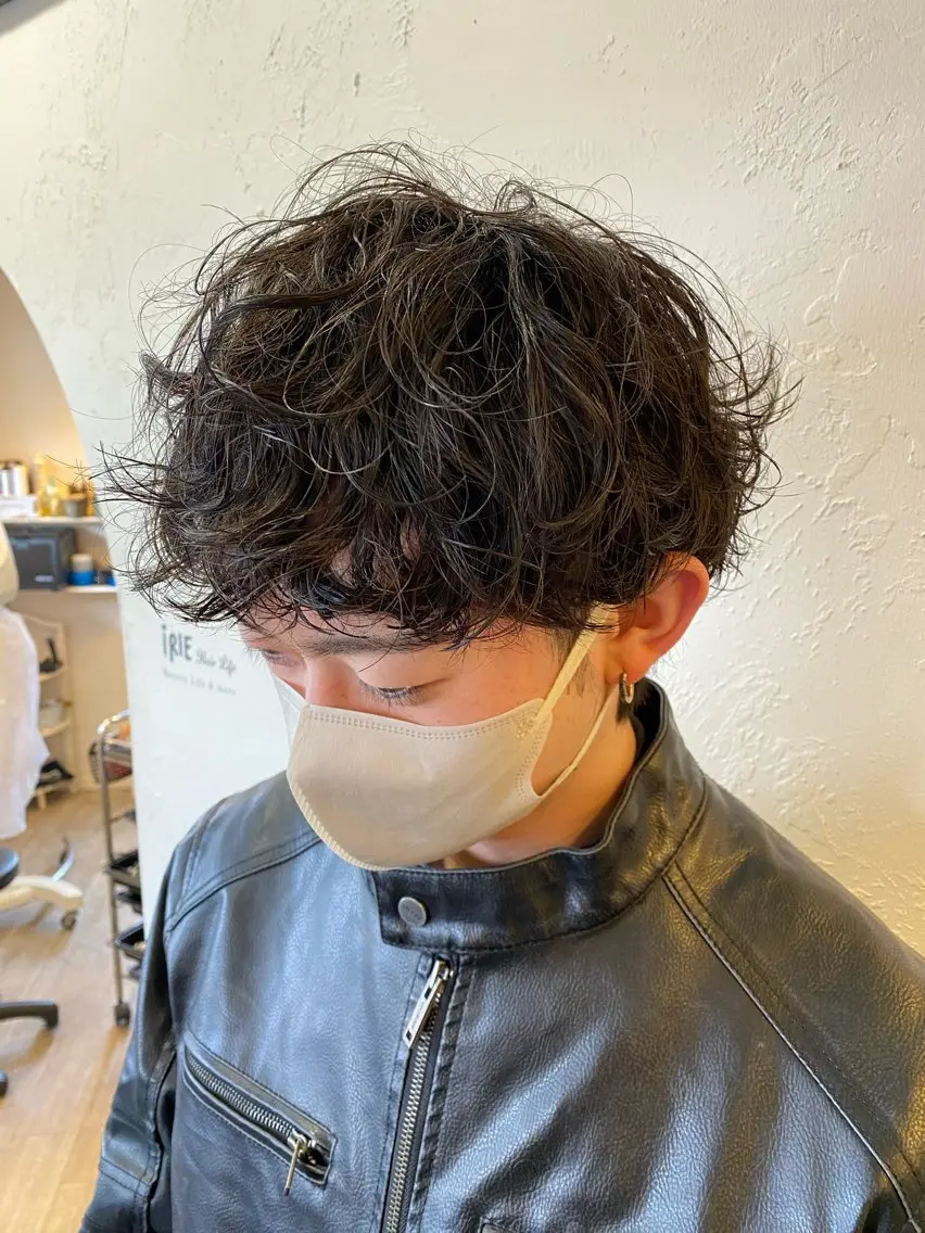 ショート パーマ 原田 直哉のヘアスタイル