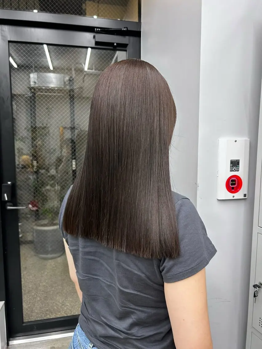ロング カラー 縮毛矯正 艶カラー /🫧🫧SHIYUのヘアスタイル