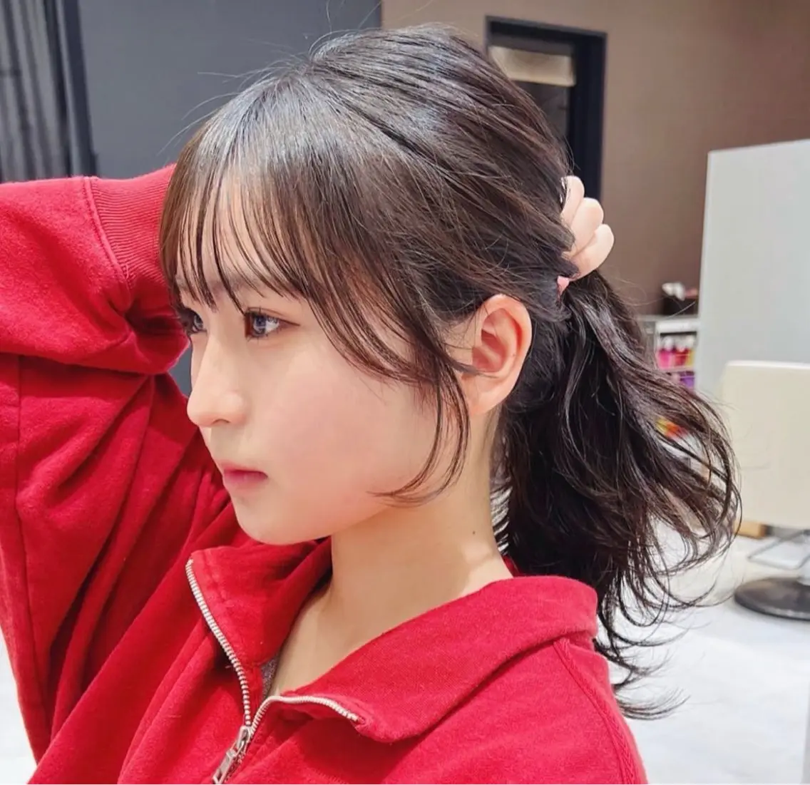 前髪cut+2stepトリートメント✂️の写真